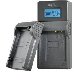 Jupio USB-Markenladegerät-Kit für Nikon / Fuji / Olympus 7,2V-8,4V Akkus