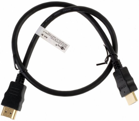 PremiumCord HDMI High Speed + Ethernet Kabel, Vergoldete, 0.5m