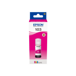 Inkoust Epson EcoTank 103 purpurový, 65 ml (7 500 stran při 5% pokrytí)