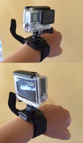360° otočný držák s páskem Wrist strap GoPro Hero (GP75)