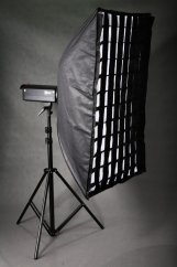 Forgatható softbox méhsejtráccsal 80×120 cm univerzális (SB80120TGR)