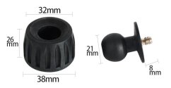 Noha opěra stativové nohy 1/4" (NH1)
