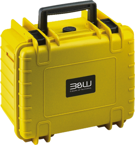 B&W Outdoor Cases BW Outdoor Cases Type 2000 for DJI Mini 4 Pro / Yellow B&W Outdoor Cases BW Outdoor Cases Type 2000 for DJI Mini 4 Pro / Yellow