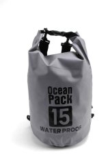 Ocean Pack, vodotěsný vak 15L šedý (OCP15G)