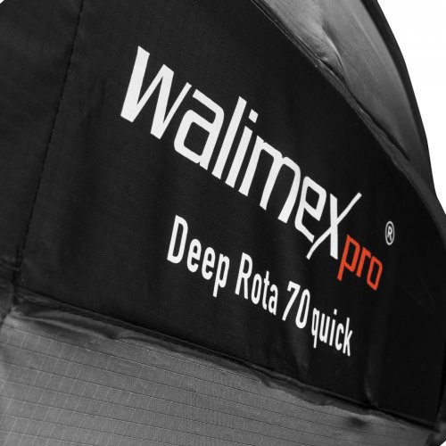 Walimex pro Deep Rota Softbox 70cm quick (Studio Line Serie) für Walimex pro & K