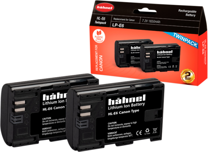 Hähnel Battery Canon HL-E6NH / LP-E6NH Twin Pack