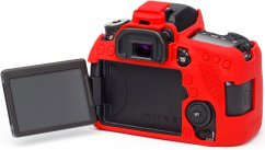 EasyCover Camera Case for Canon EOS 80D Red