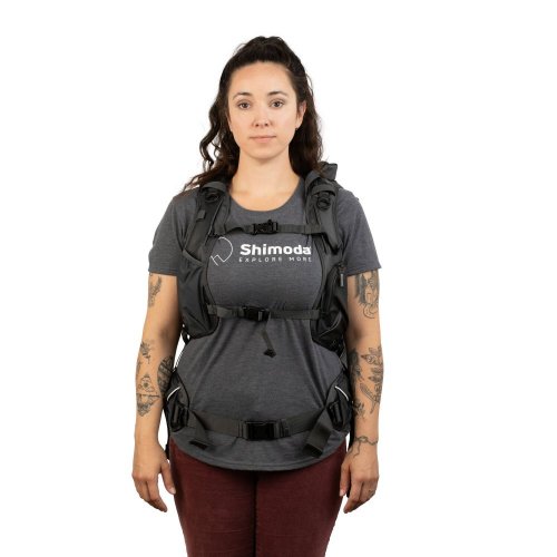 Shimoda Women's Tech Shoulder Strap | for Women with a Large Bust and Medium-to-large Shoulder Width | Black