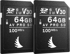 Angelbird SD Match Pack for Fujifilm AV PRO V30 64 GB | 2 PACK