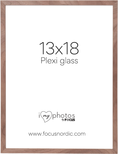 Focus Soul Walnut veneer 13x18 Plexi