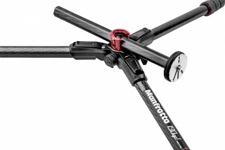 Manfrotto 190go! MS Carbon Tripod kit 4-Section with XPRO 3-way