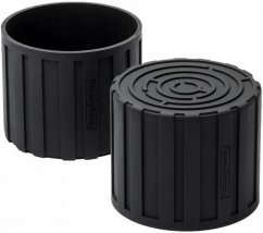 easyCover Lens Maze Silikon-Objektivschutz für Objektive mit einem Durchmesser von 52–77mm Schwarz