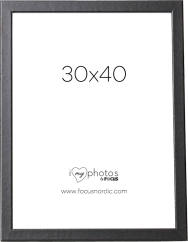 Focus Pop Black 30x40