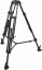 Manfrotto 546B, Alu Twin Leg with Middle Spreader Video Tripod
