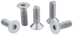 Kupo KS-293 3/8"-16Unc X 1-1/4" Stainless Hex Flat Head Screw Set (5Pcs)