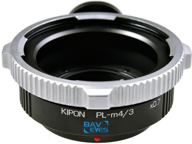 Kipon Baveyes Adapter von PL Objektive auf MFT Kamera (0,7x)
