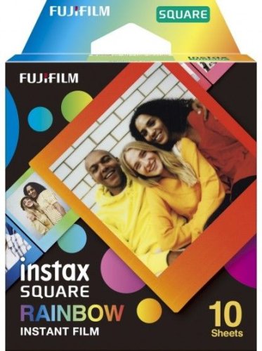 Fujifilm INSTAX square 10 Aufnahmen, RAINBOW
