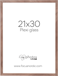 Focus Soul Walnut veneer 21x30 Plexi