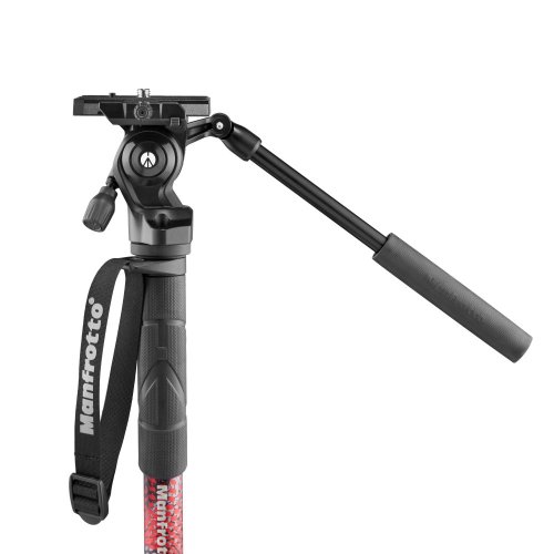 Manfrotto Element MII video monopod s fluidní hlavou | maximální výška 138 cm | nosnost 4 kg | otočný zámek | hmotnost 1,05 kg | destička 501PL
