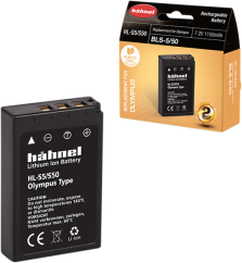 Hähnel HL-S5/S50, Olympus BLS-5/BLS-50 1150mAh, 7.2V, 8.3Wh