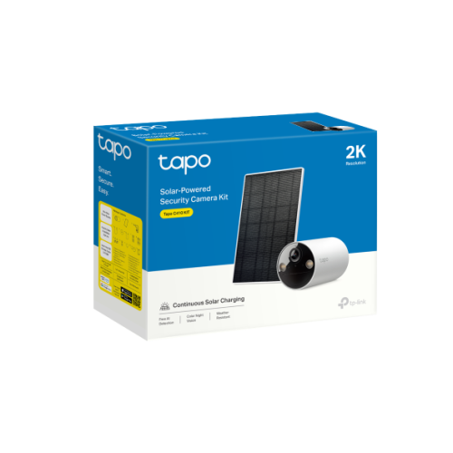 Kamera TP-Link Tapo C410 KIT 3MPx, venkovní, IP, WiFi, přísvit, baterie a panel A201