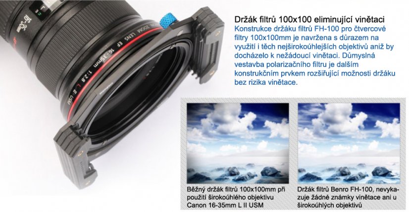 Benro FH-100 držiak filtrov 100x100mm