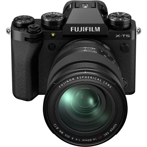 Fujifilm X-T5 bezzrcadlovka s objektivem XF16-80mm (černá)