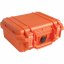 Peli™ Case 1200 Koffer mit Schaumstoff (Orange)