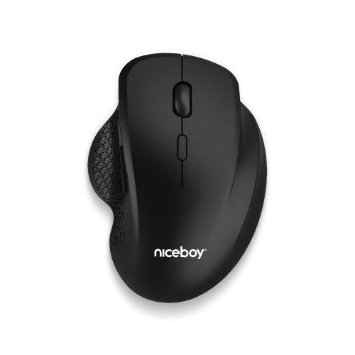 Bezdrátová myš Niceboy Office M20 Silent+, černá
