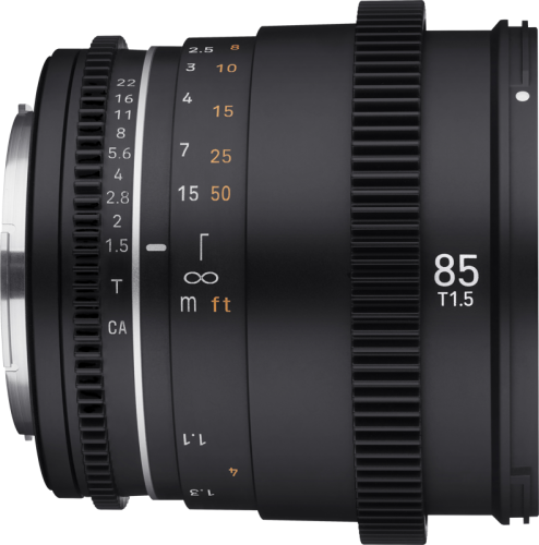 Samyang 85mm T1,5 VDSLR MK2 Canon EF