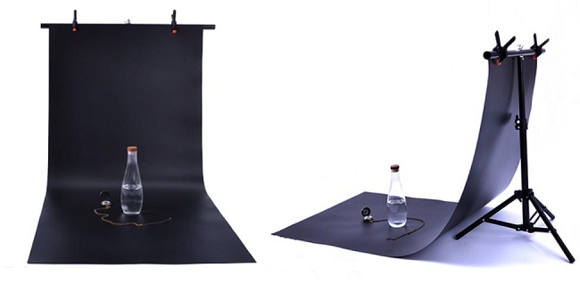 Fotopozadí černé PVC 100x200 matné (PVB1020X)