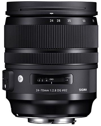 Sigma 24-70mm f/2.8 DG OS HSM Art Objektiv für Nikon F