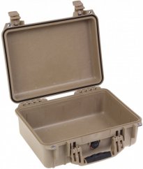 Peli™ Case 1450 Suitcase without Foam (Desert Tan)