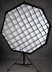Softbox with honeycomb, Octagon 120cm Bowens quick-folding system