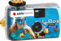 AgfaPhoto LeBox 400 27 Ocean Jednorázový vodotesný fotoaparát