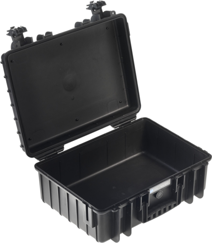 B&W Outdoor Case 5000, prázdný kufr černý