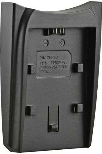 Jupio Ladegerätplatte auf Single- oder Dual-Ladegerät für Sony NP-FP50 / NP-FH50 / NP-FV50