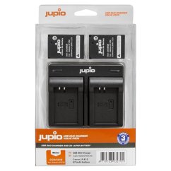 Jupio set 2x LP-E12 pro Canon + duální nabíječka