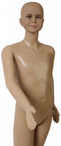 forDSLR figurína detská chlapčenská, svetlá farba kože, výška 140cm
