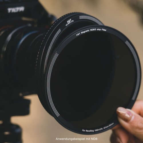 H&Y magnetický filtr ND400 pro REVORING 58-77mm