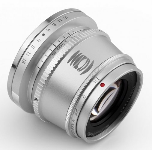 TTArtisan 35mm f/1,4 (APS-C) stříbrný pro Nikon Z