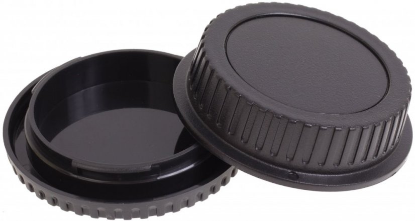 forDSLR Body and Rear Lens Cap Kit for Canon EOS-Mount