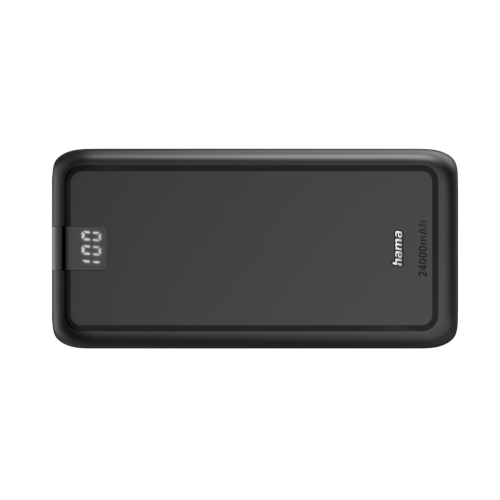 Hama Performance 24, powerbanka 24000 mAh, 3 A, výstup: 1x USB-C, 2x USB-A, LED displej Hama Performance 24, powerbanka 24000 mAh, 3 A, výstup: 1x USB-C, 2x USB-A, LED displej