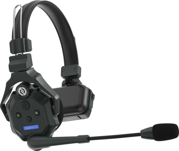 Hollyland Solidcom C1 Full Duplex Wireless Intercom System with 4 headsets Hollyland Solidcom C1 Full Duplex Wireless Intercom System with 4 headsets