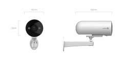 Kamera Ezviz H5 PoE 2K Vonkajšia IP, 3MP, 4mm
