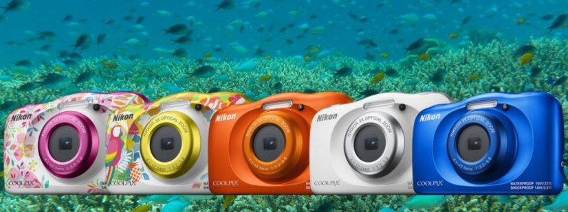 Nikon Coolpix W150 bílý Holiday set s baťůžkem