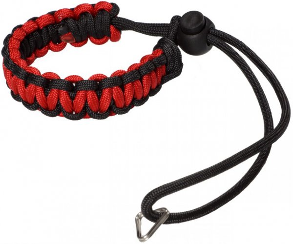 Kalahari LOOP wrist strap black/red