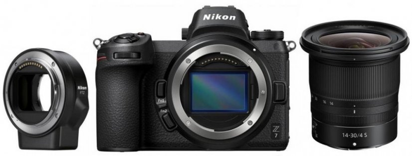 Nikon Z7 + 14-30mm + FTZ Adapter F-Bajonett