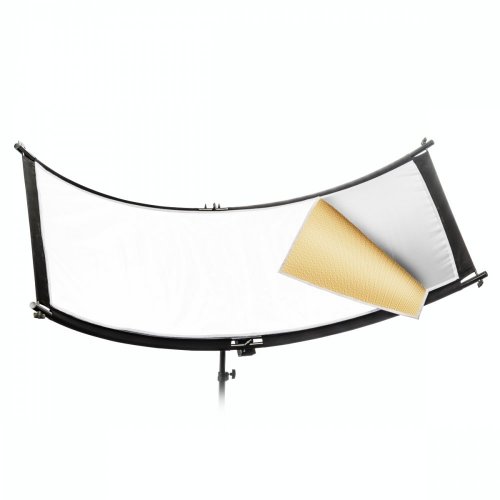 Walimex pro Concave Reflector Halfpipe + WT-806 Stand