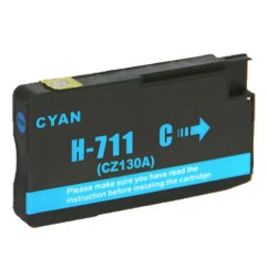 Inkoust CZ130A (č. 711) kompatibilní s azurovou barvou pro HP (29 ml)